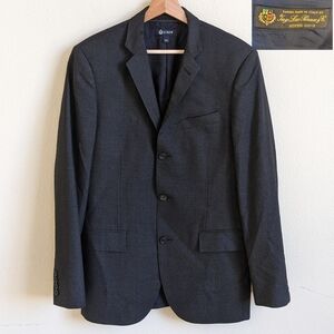 Loro Piana J. Crew Ludlow Blazer Suit Jacket Men 38R Gray Wool Sport Coat Preppy